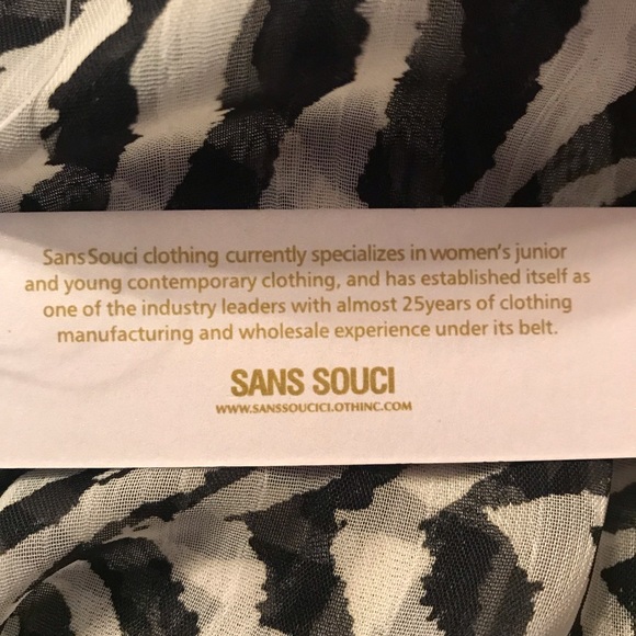 Sans Souci Sleeveless Asymmetrical/High-Low Dress - Picture 5 of 6